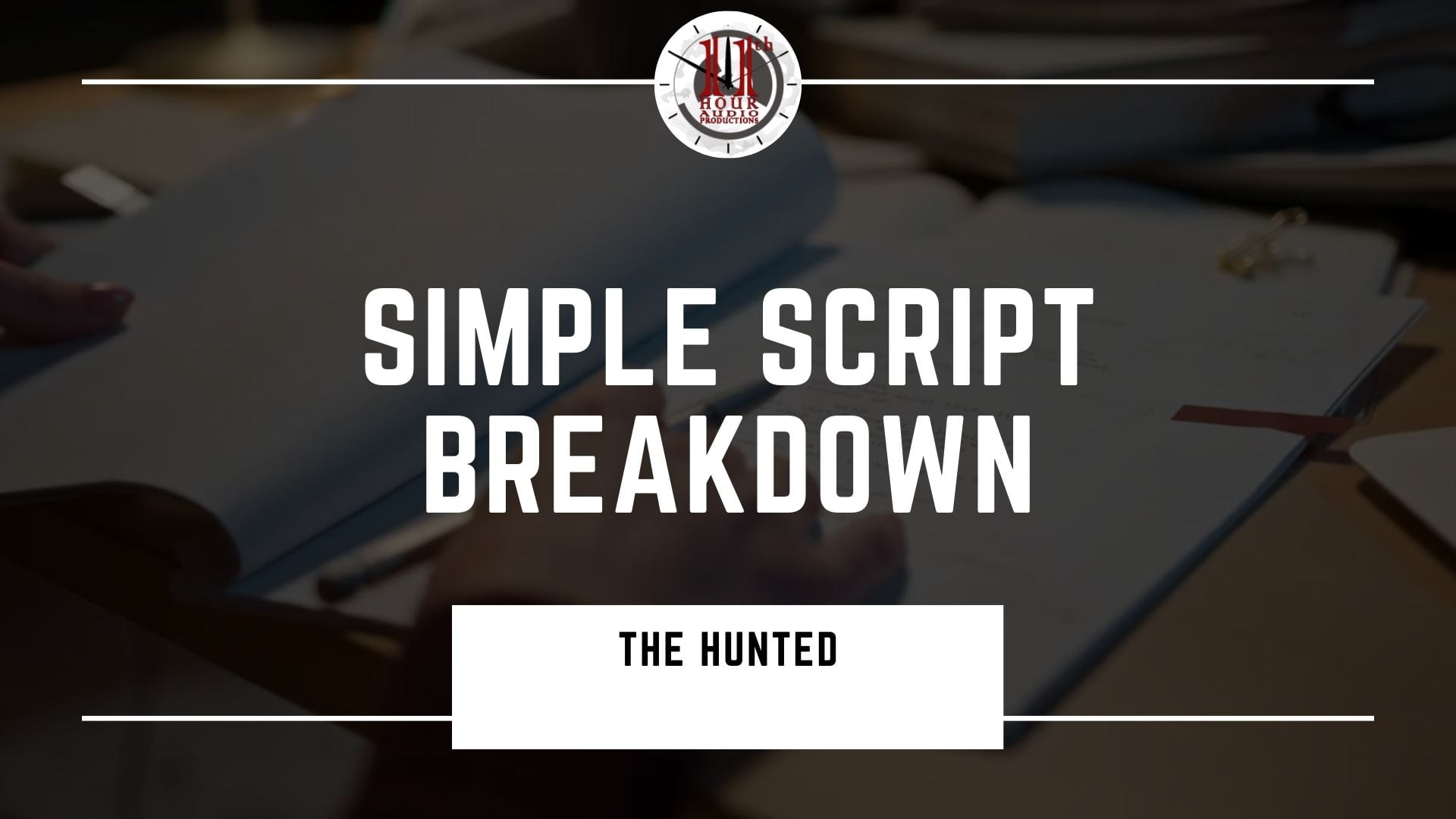 Simple Script Breakdown
